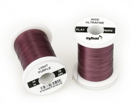 Flat Colour Wire, Ultrafine, Wide, Light Purple